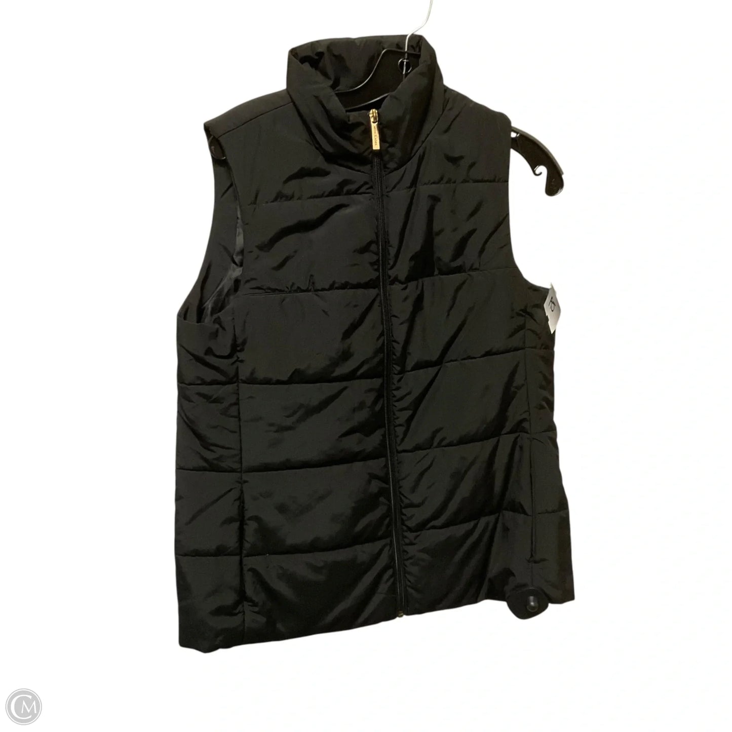 Vest Puffer & Quilted By Michael By Michael Kors In Black, Size: M