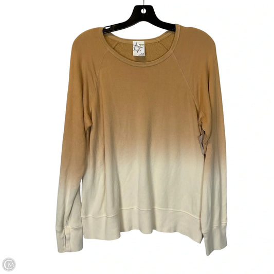 Top Long Sleeve By Aerie In Orange, Size: M