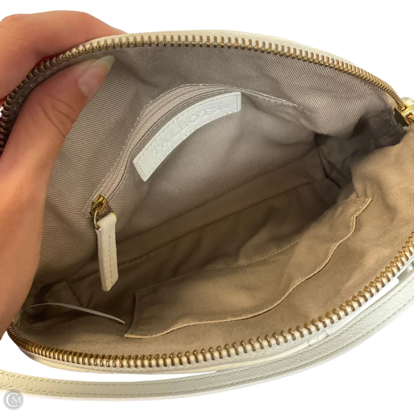 Crossbody Leather By Talbots, Size: Small