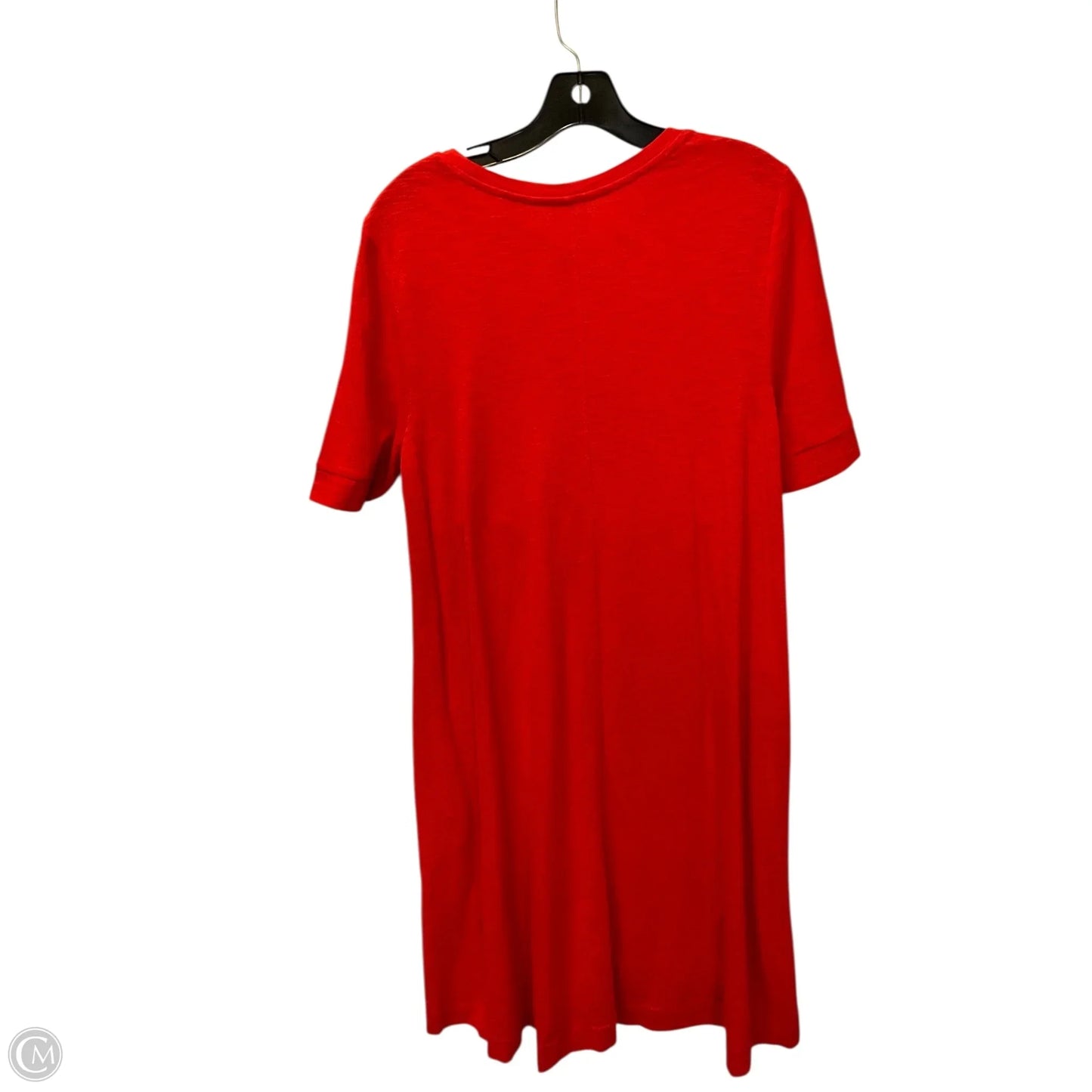 Dress Casual Midi By Chicos In Red, Size: 4