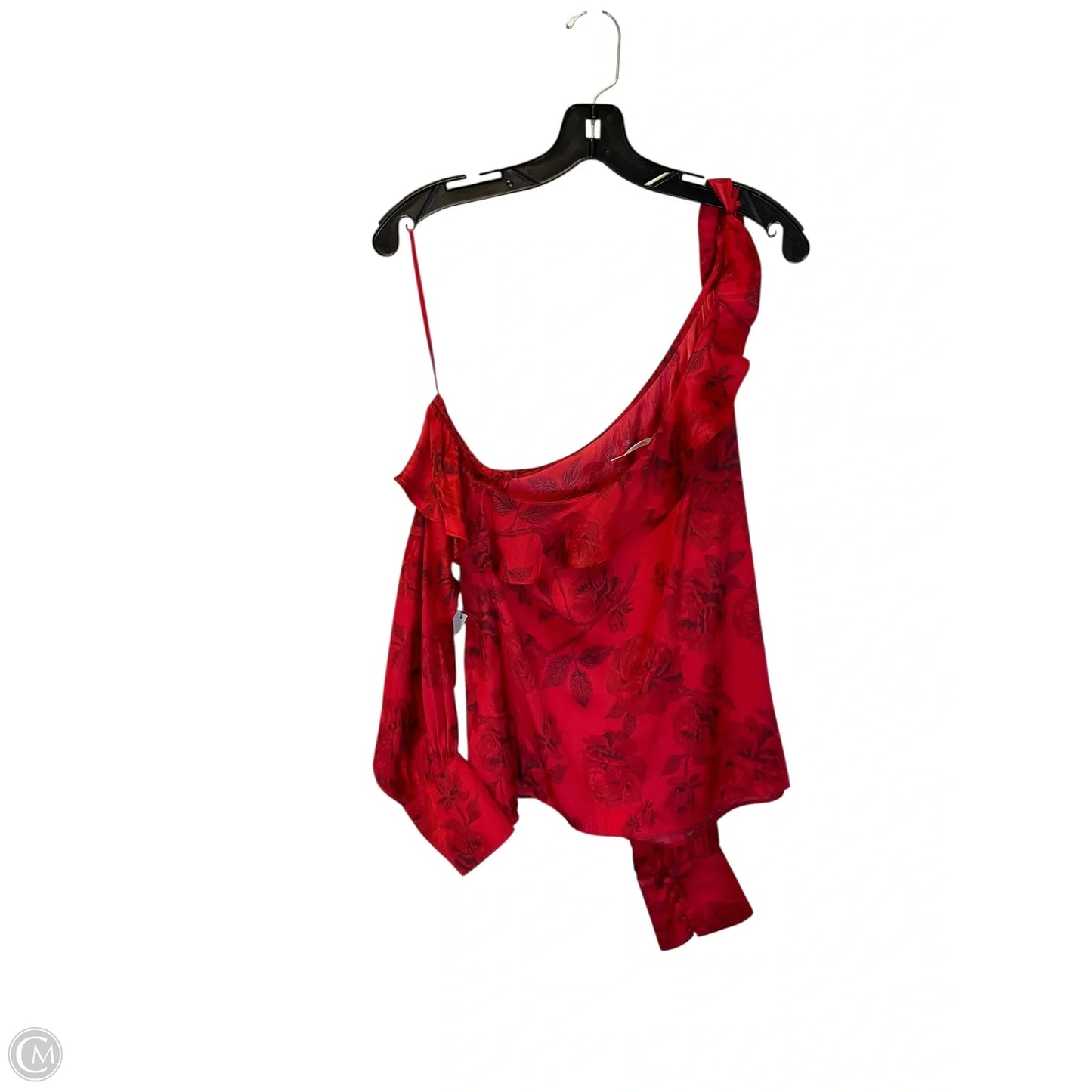 Top Long Sleeve By Free People In Red, Size: S