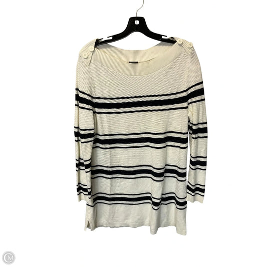 Sweater By Talbots In Striped Pattern, Size: 1x