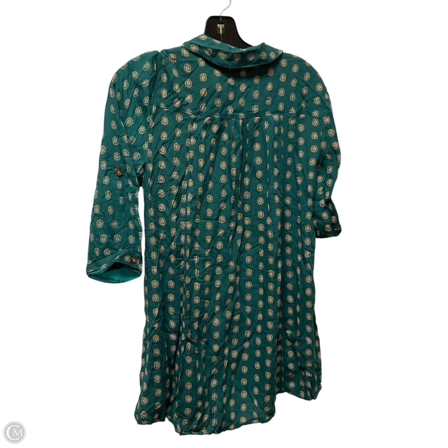 Top Long Sleeve By Maeve In Green, Size: Xs