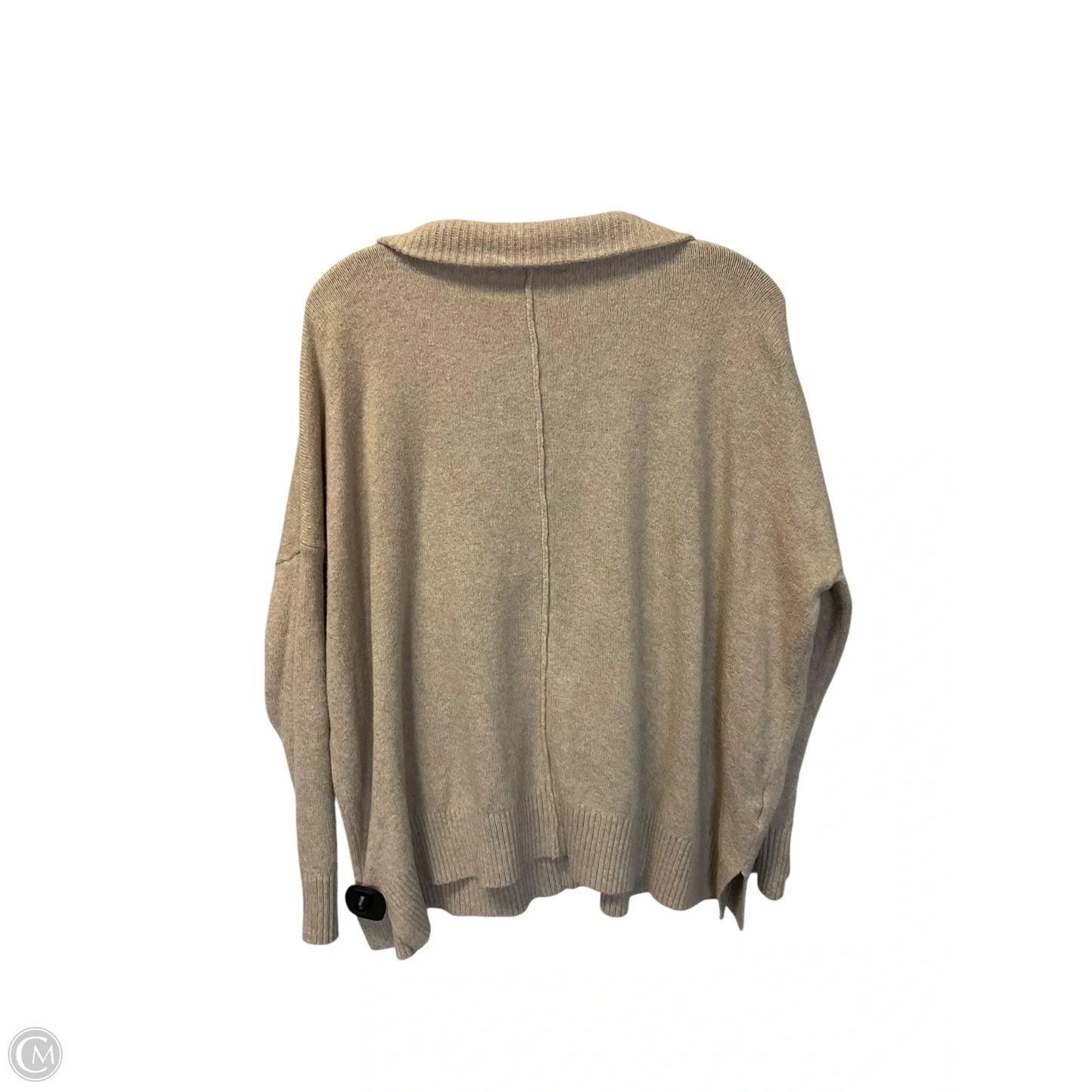 Sweatshirt Crewneck By Loft In Tan, Size: S