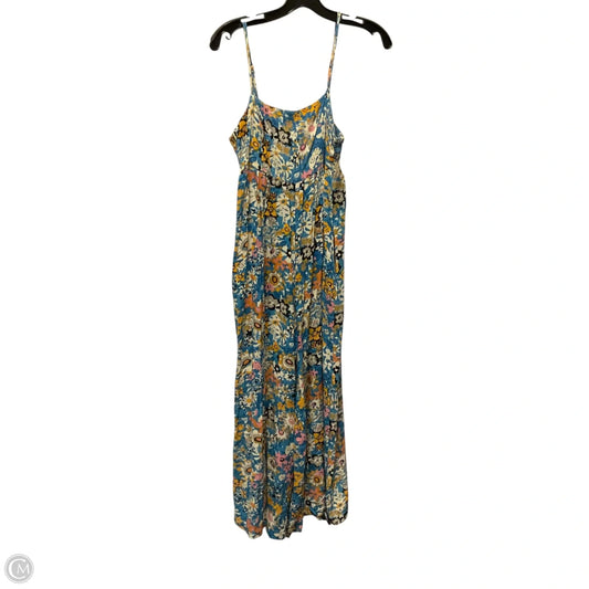 Jumpsuit By Natural Life In Floral Print, Size: S