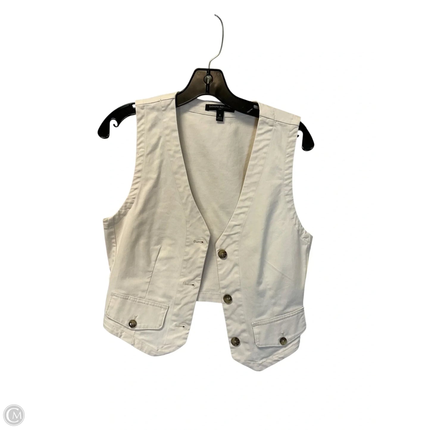 Vest Other By Banana Republic In Beige, Size: 8