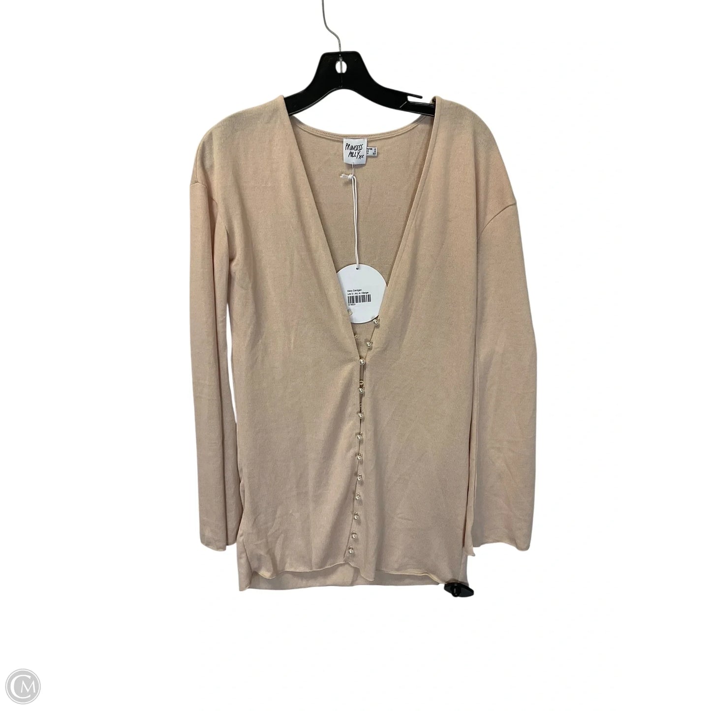 Cardigan By Cmc In Beige, Size: Xs