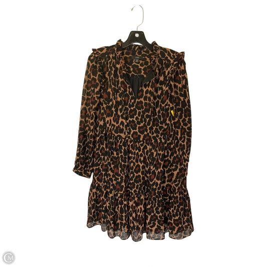 Dress Casual Short By J. Crew In Animal Print, Size: Xxs
