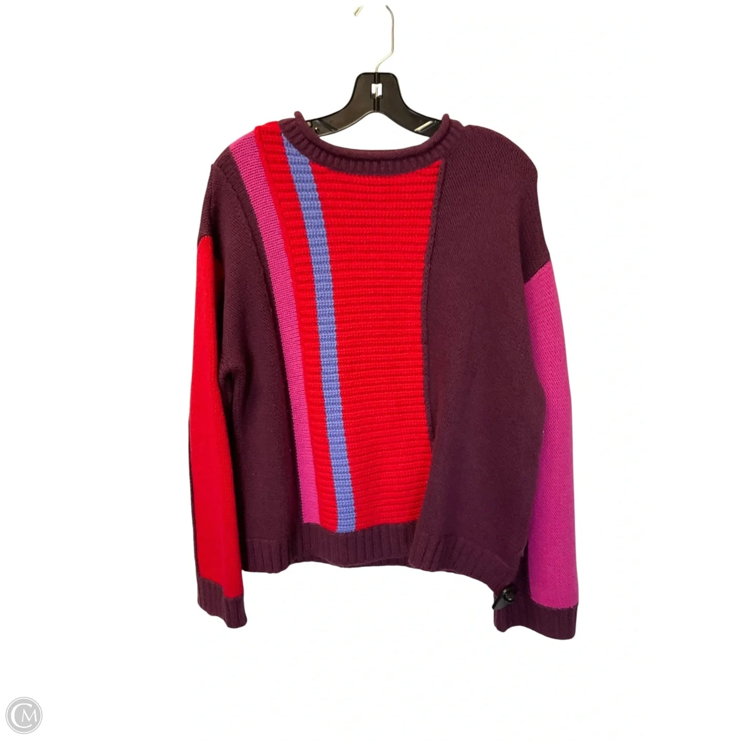 Sweater By Ann Taylor In Multi-colored, Size: L