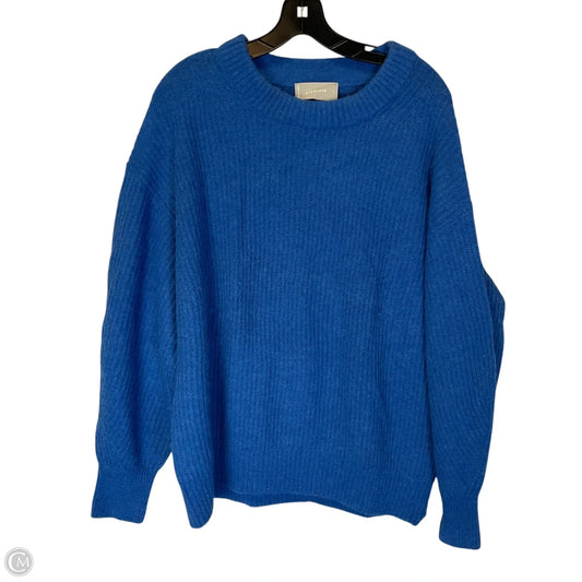 Sweater By Everlane In Blue, Size: L
