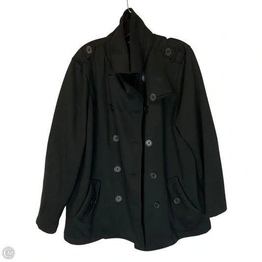 Coat Peacoat By Torrid In Black, Size: 2x