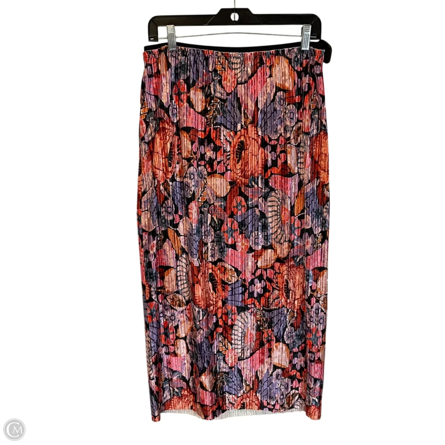 Skirt Midi By Maeve In Multi-colored, Size: M