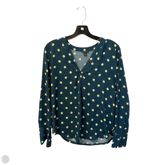 Top Long Sleeve By Ann Taylor In Floral Print, Size: Xs