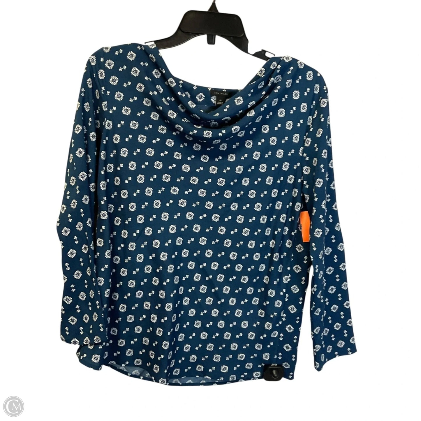 Top 3/4 Sleeve By Ann Taylor In Floral Print, Size: Xs