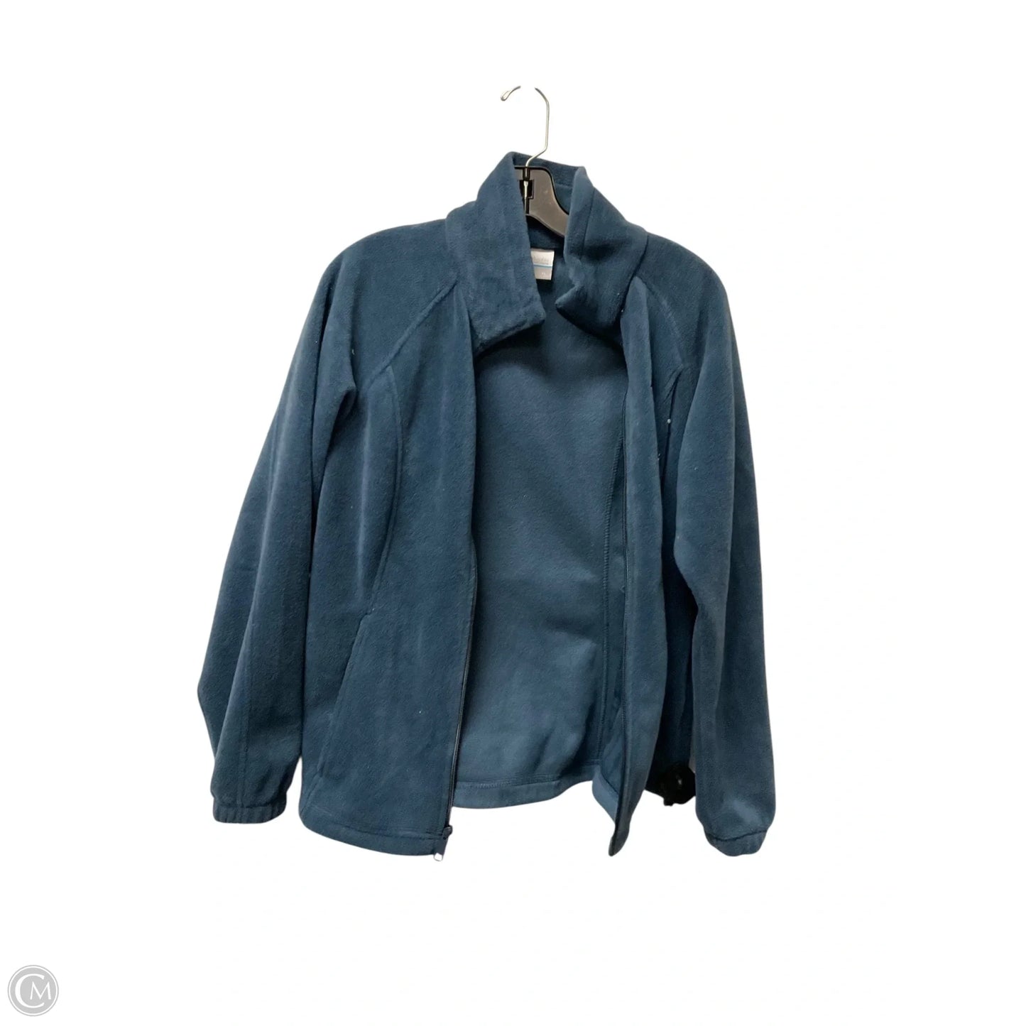 Jacket Fleece By Columbia In Blue, Size: L