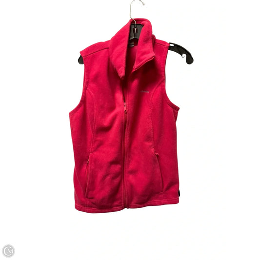 Vest Fleece By Columbia In Pink, Size: L