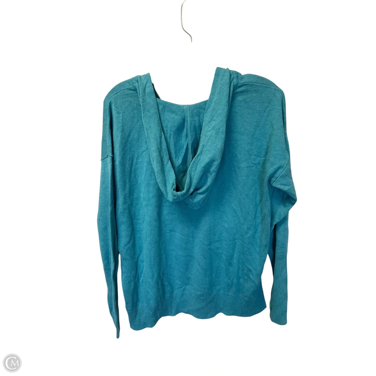 Sweatshirt Hoodie By Cabi In Blue, Size: L