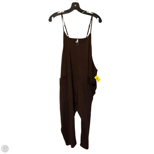 Jumpsuit By Clothes Mentor In Brown, Size: M