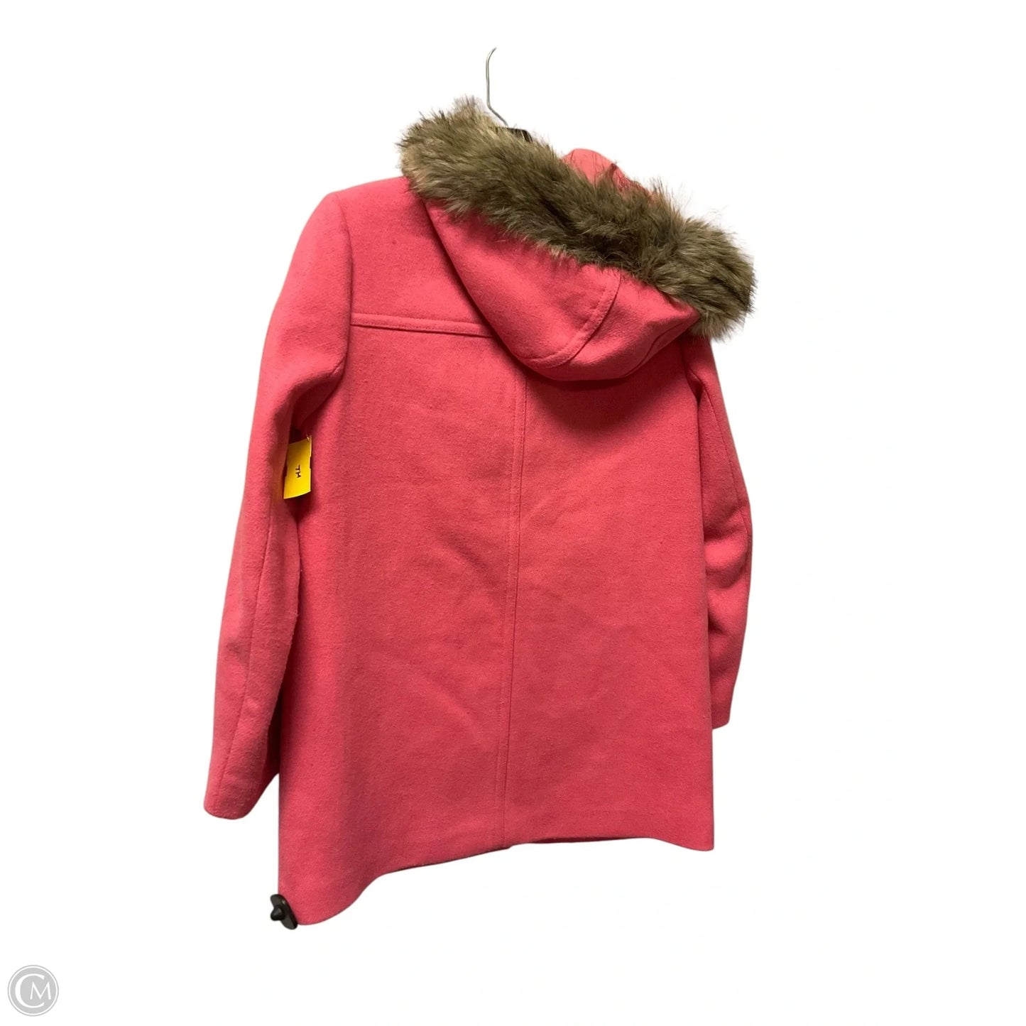 Coat Peacoat By J. Crew In Pink, Size: S