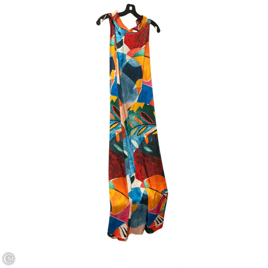 Dress Casual Maxi By Nicole By Nicole Miller In Multi-colored, Size: Xl