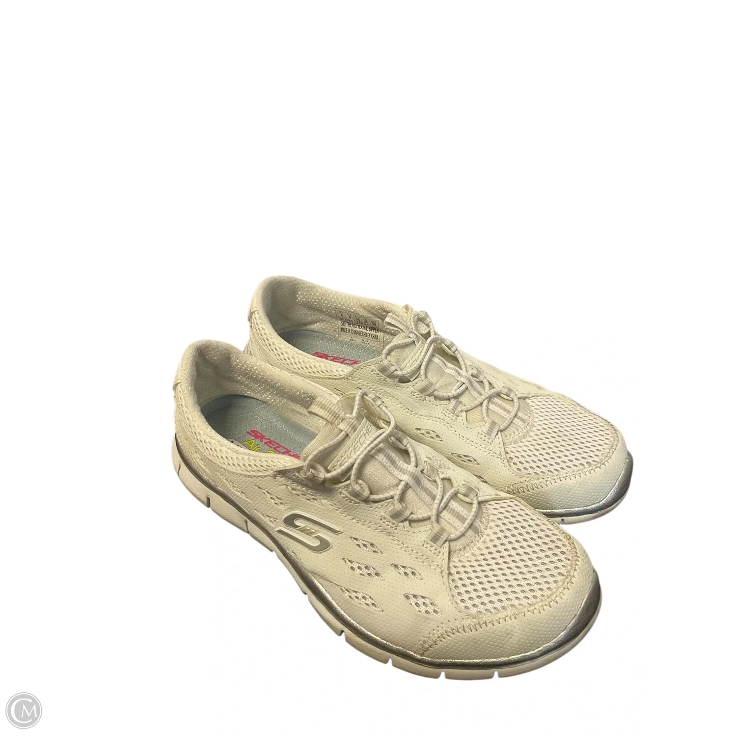 Shoes Sneakers By Skechers In White, Size: 6