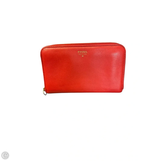 Wallet By Fossil, Size: Small
