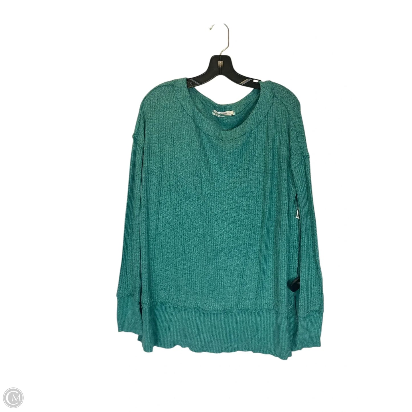 Top Long Sleeve By We The Free In Green, Size: Xs