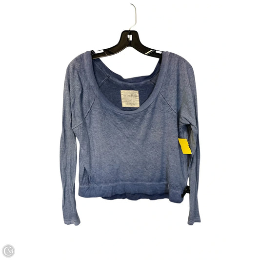 Top Long Sleeve By We The Free In Blue, Size: S