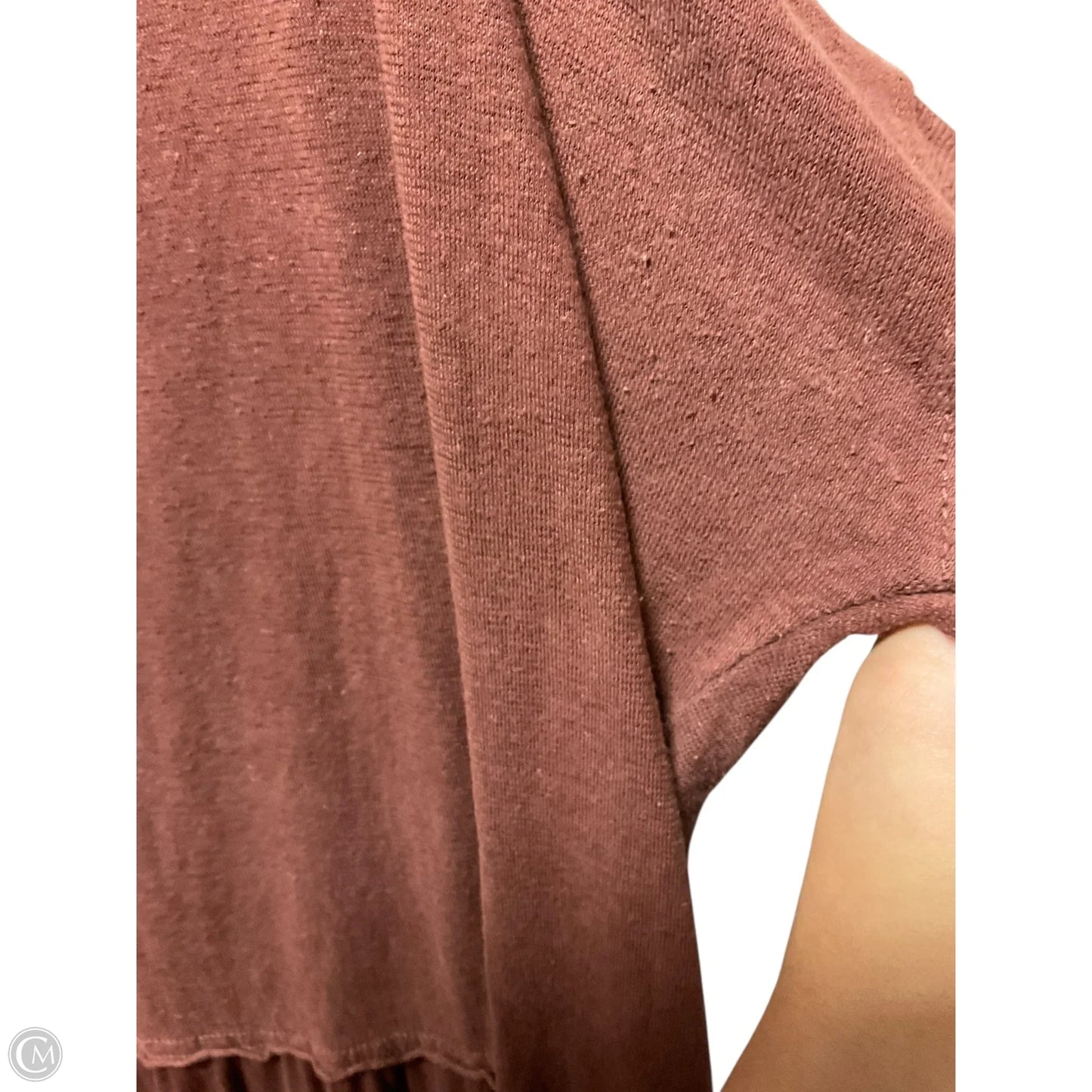 Dress Casual Maxi By Free People In Brown, Size: M