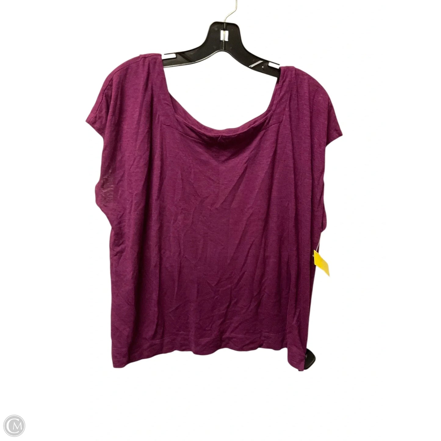 Top Sleeveless By Eileen Fisher In Purple, Size: Xl