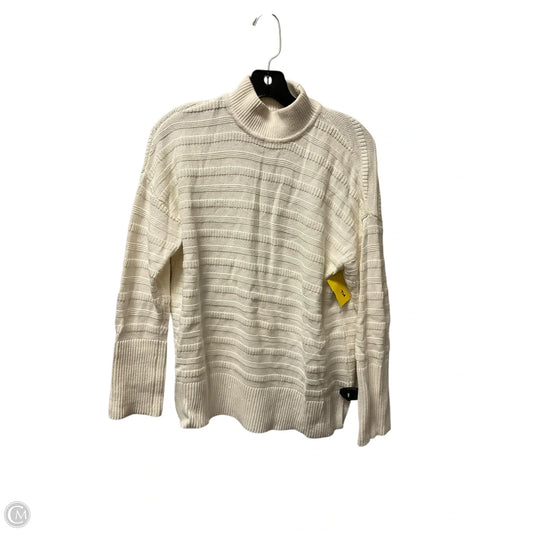 Sweater By Loft In Cream, Size: S