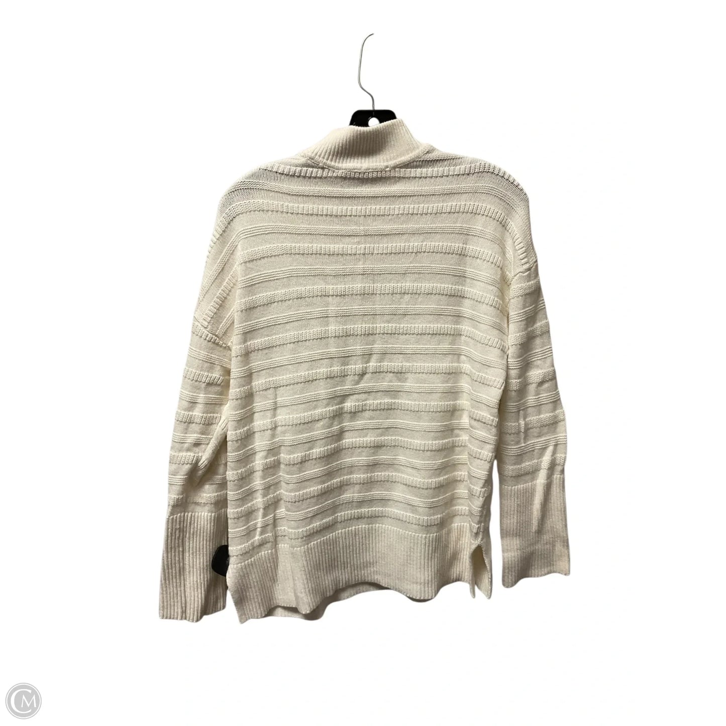 Sweater By Loft In Cream, Size: S
