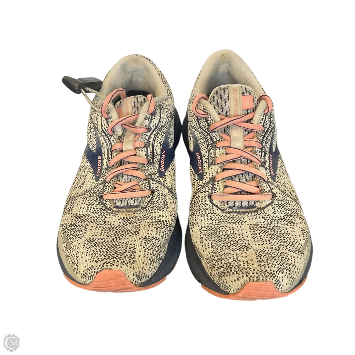 Shoes Athletic By Brooks In Blue & Cream, Size: 9