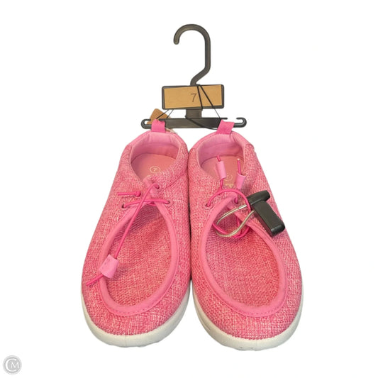Shoes Flats By Cmf In Pink, Size: 7