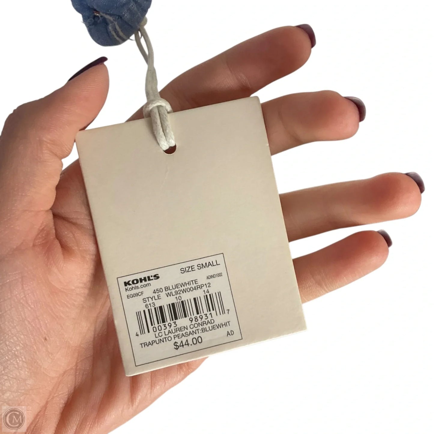 Top Long Sleeve By Lc Lauren Conrad In Striped Pattern, Size: S