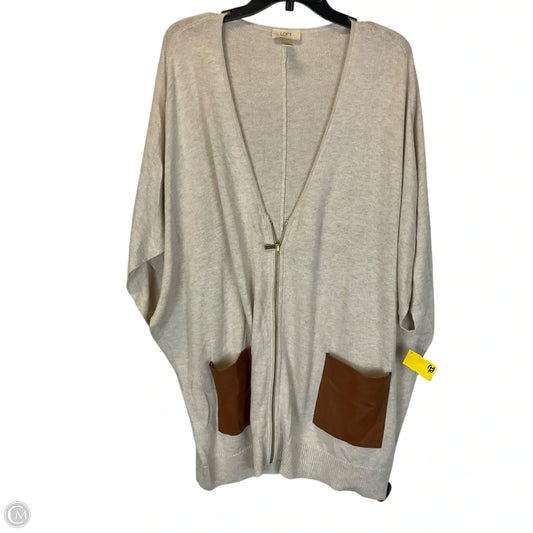 Vest Other By Loft In Cream, Size: M