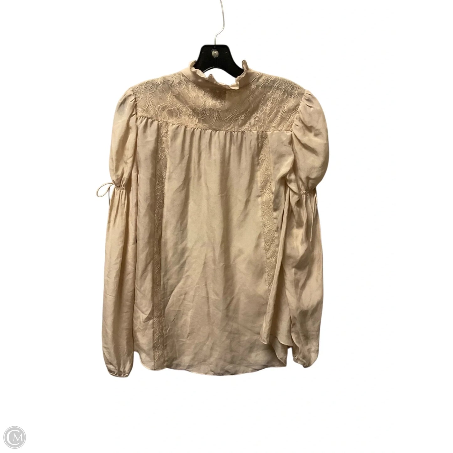 Top Long Sleeve By Haute Hippie In Brown, Size: Xs