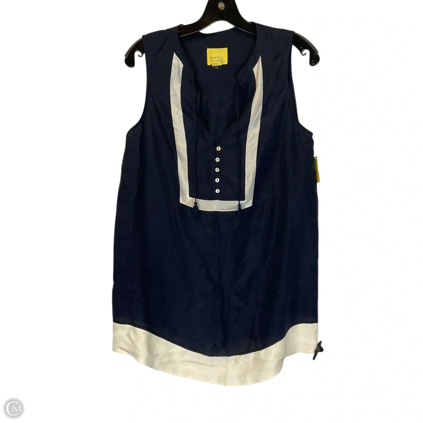 Top Sleeveless Basic By Maeve In Navy, Size: M