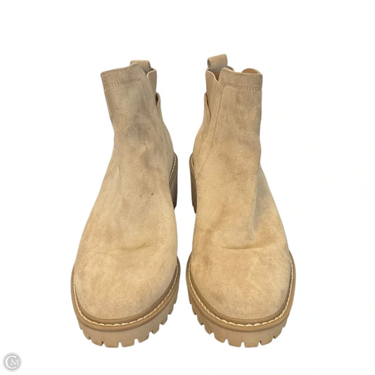 Boots Ankle Heels By Dolce Vita In Tan, Size: 7