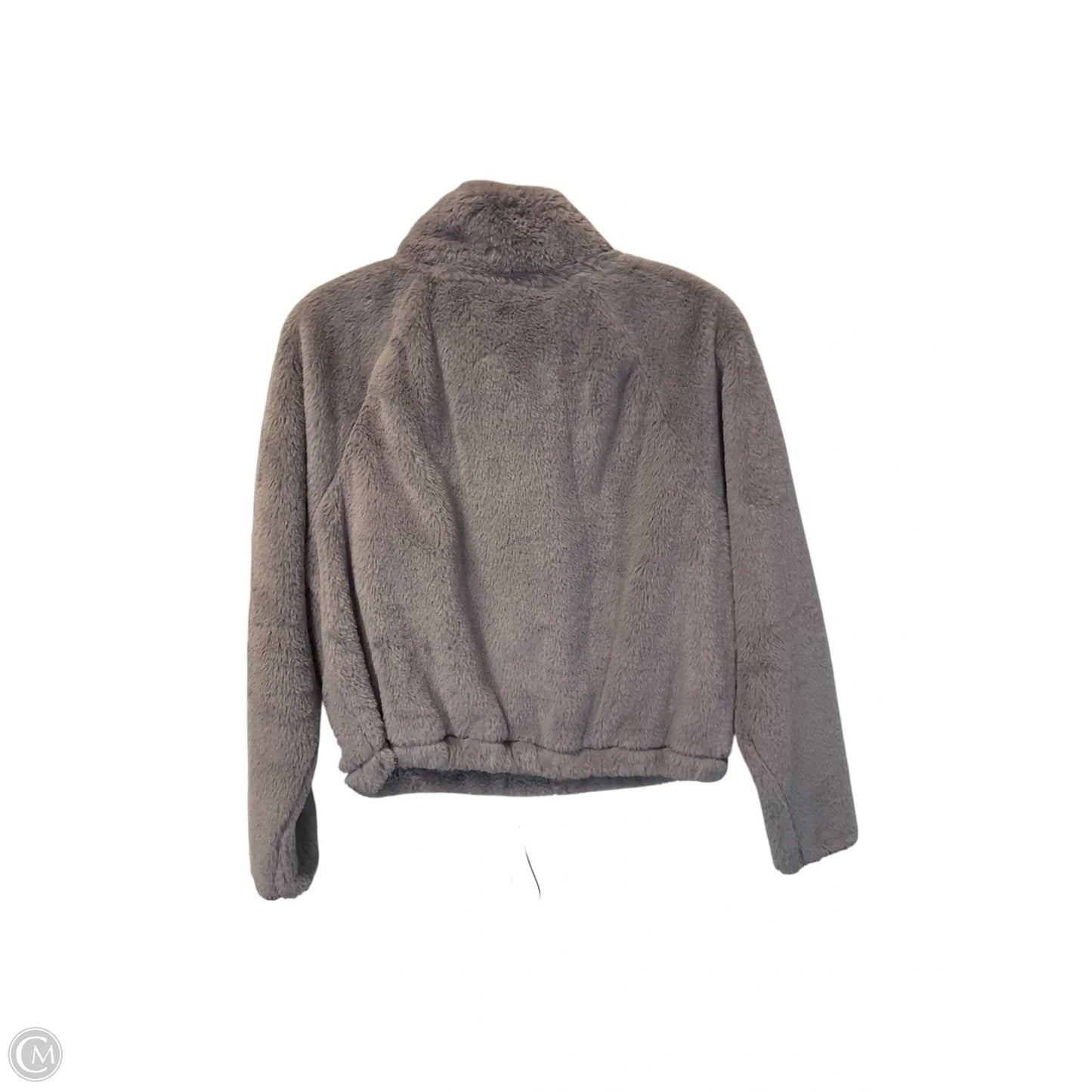 Sweatshirt Collar By Calvin Klein In Purple, Size: M