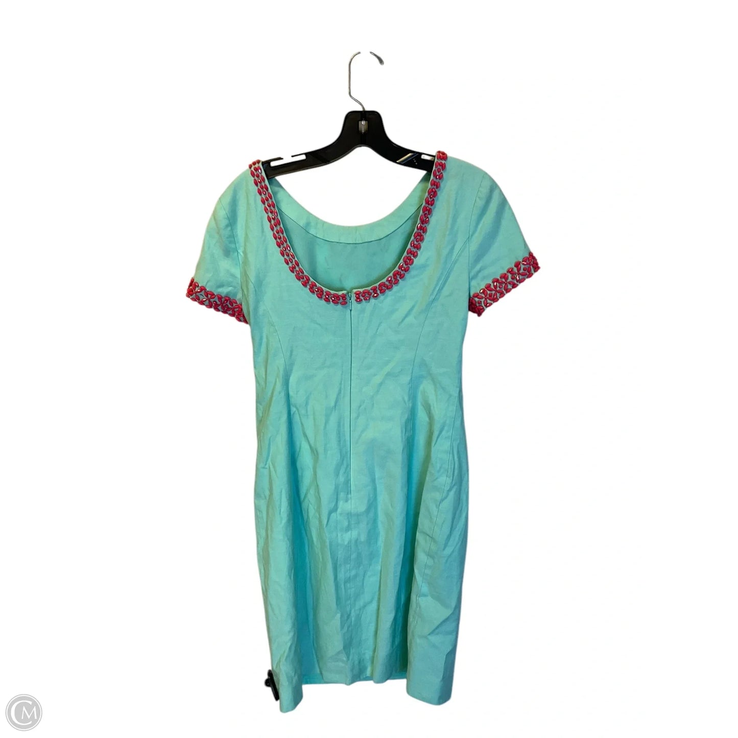 Dress Designer By Lilly Pulitzer In Teal, Size: 4
