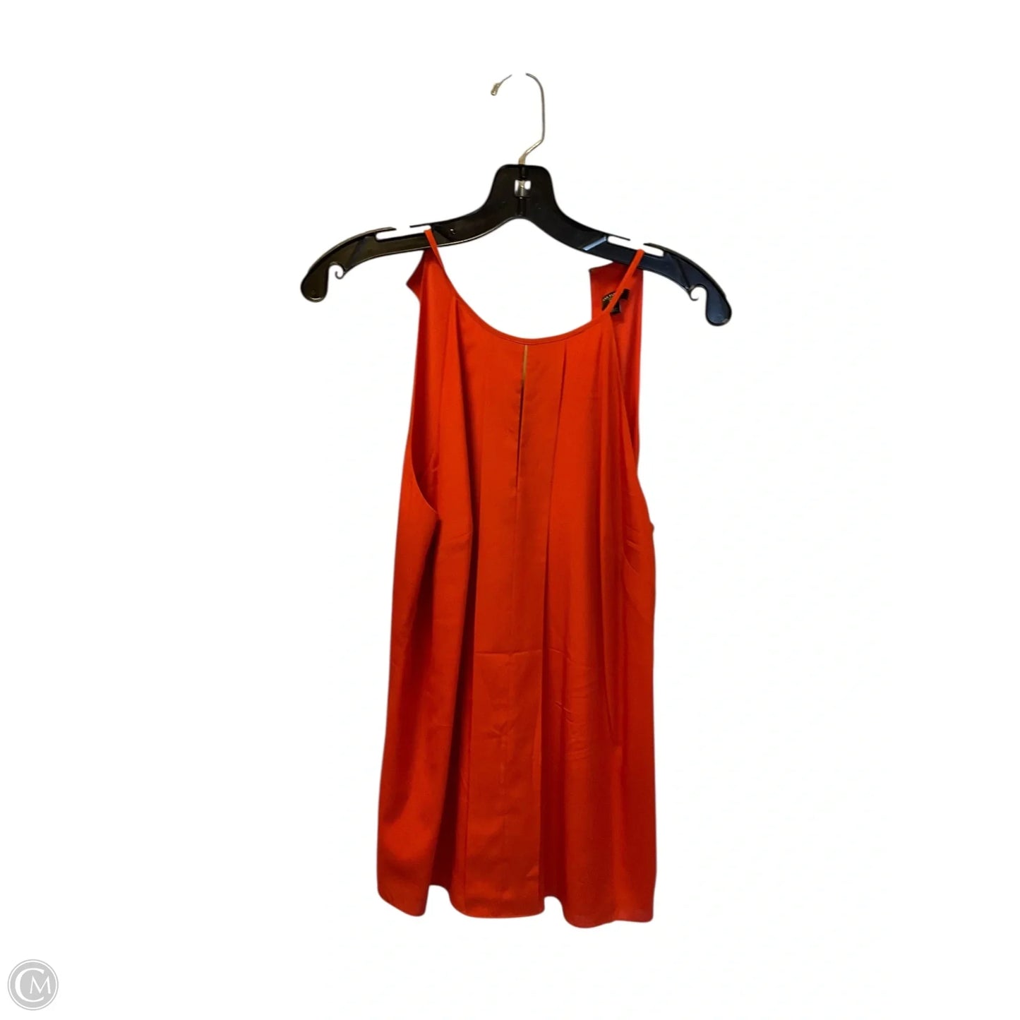 Top Sleeveless By Ann Taylor In Orange, Size: 8