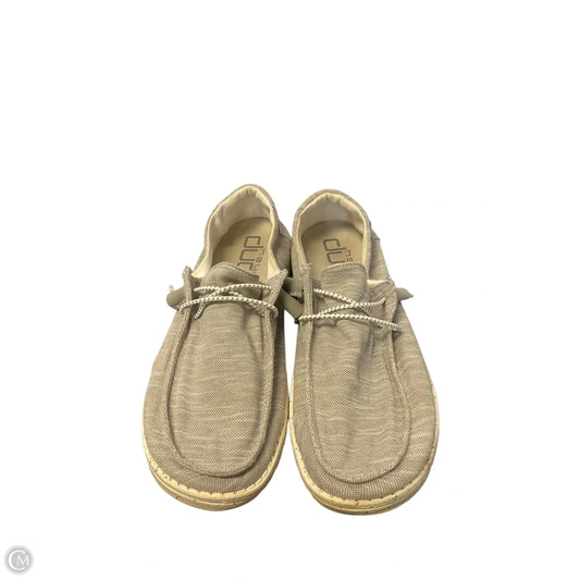 Shoes Sneakers By Hey Dude In Grey, Size: 11