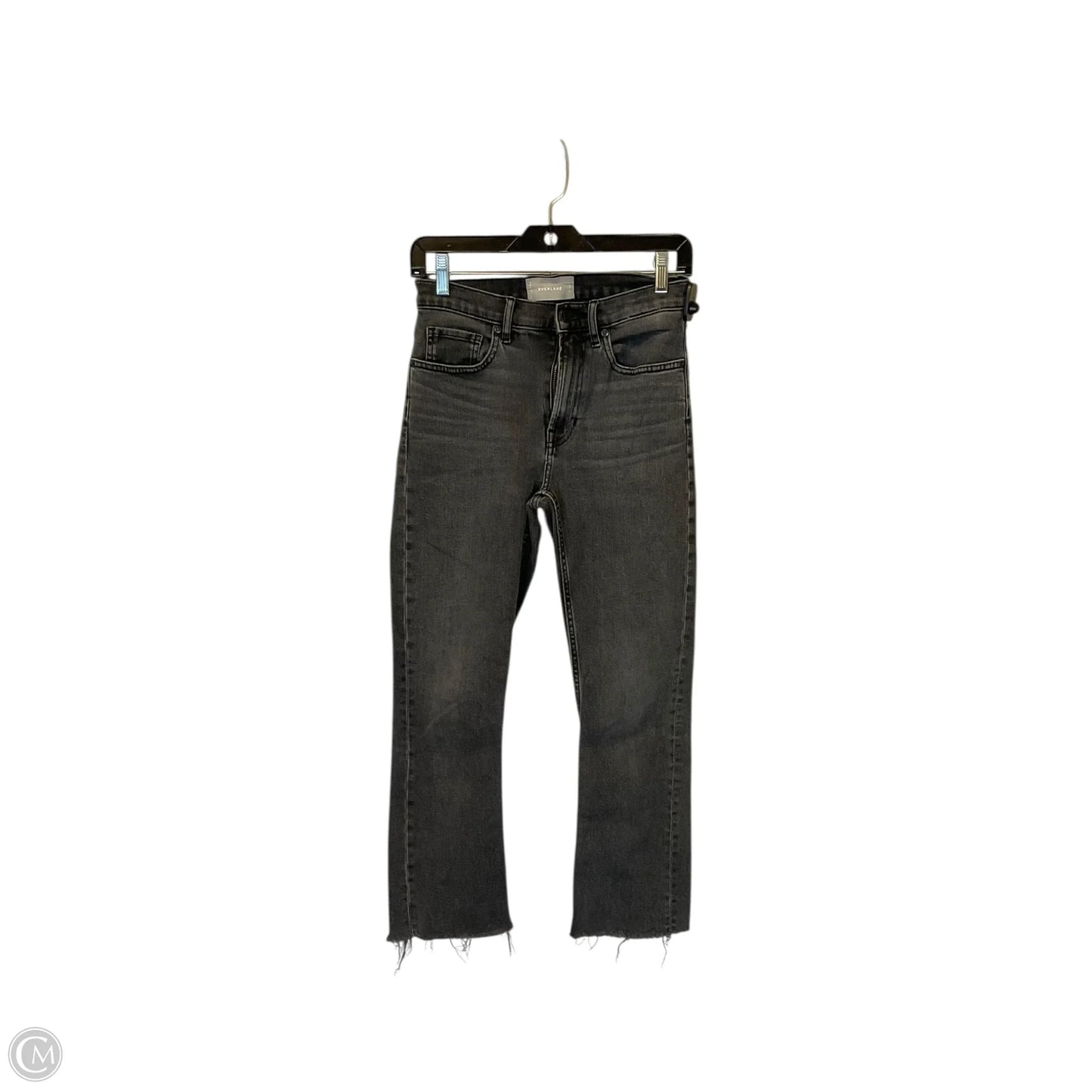 Jeans Cropped By Everlane In Grey Denim, Size: S