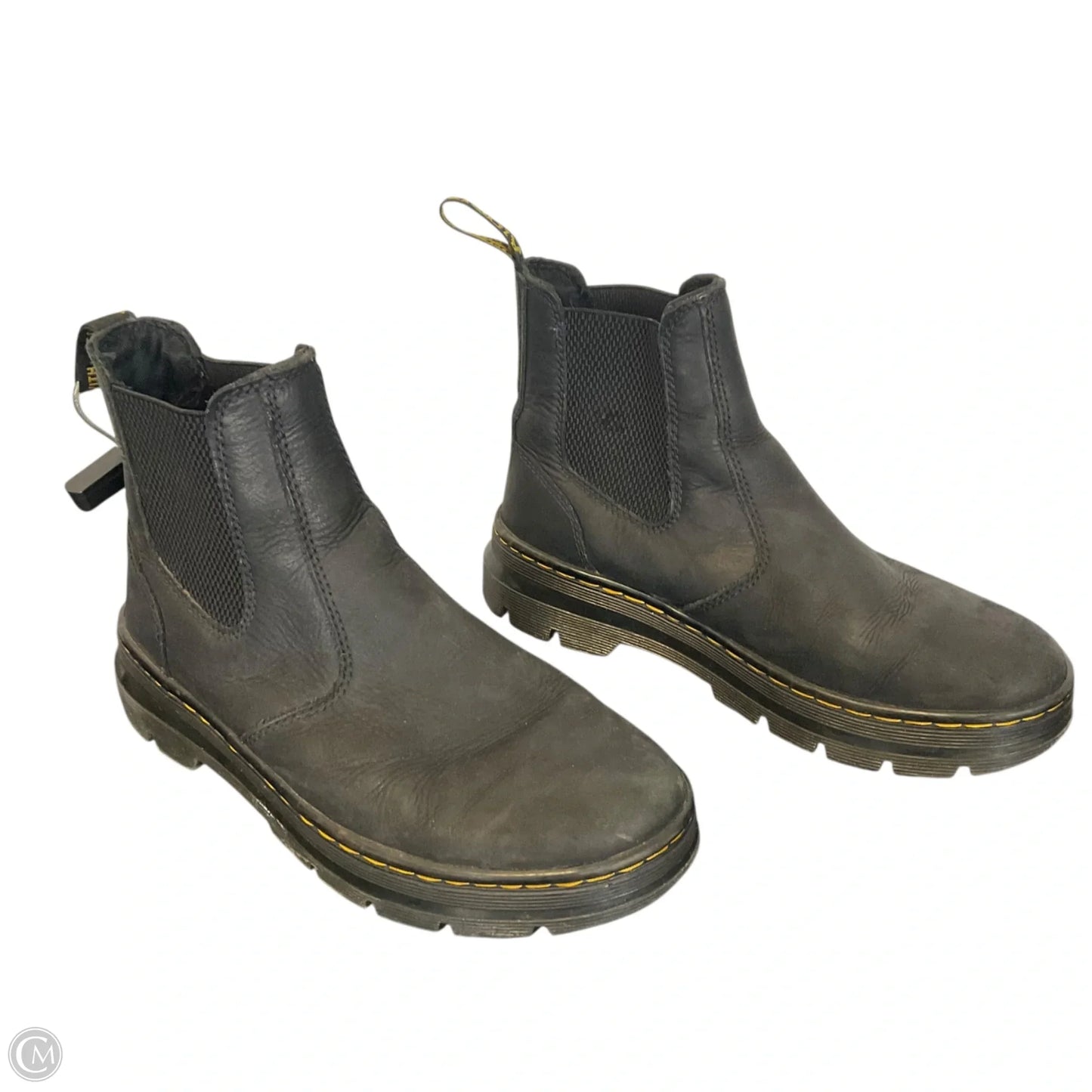Boots Ankle Heels By Dr Martens In Black, Size: 7