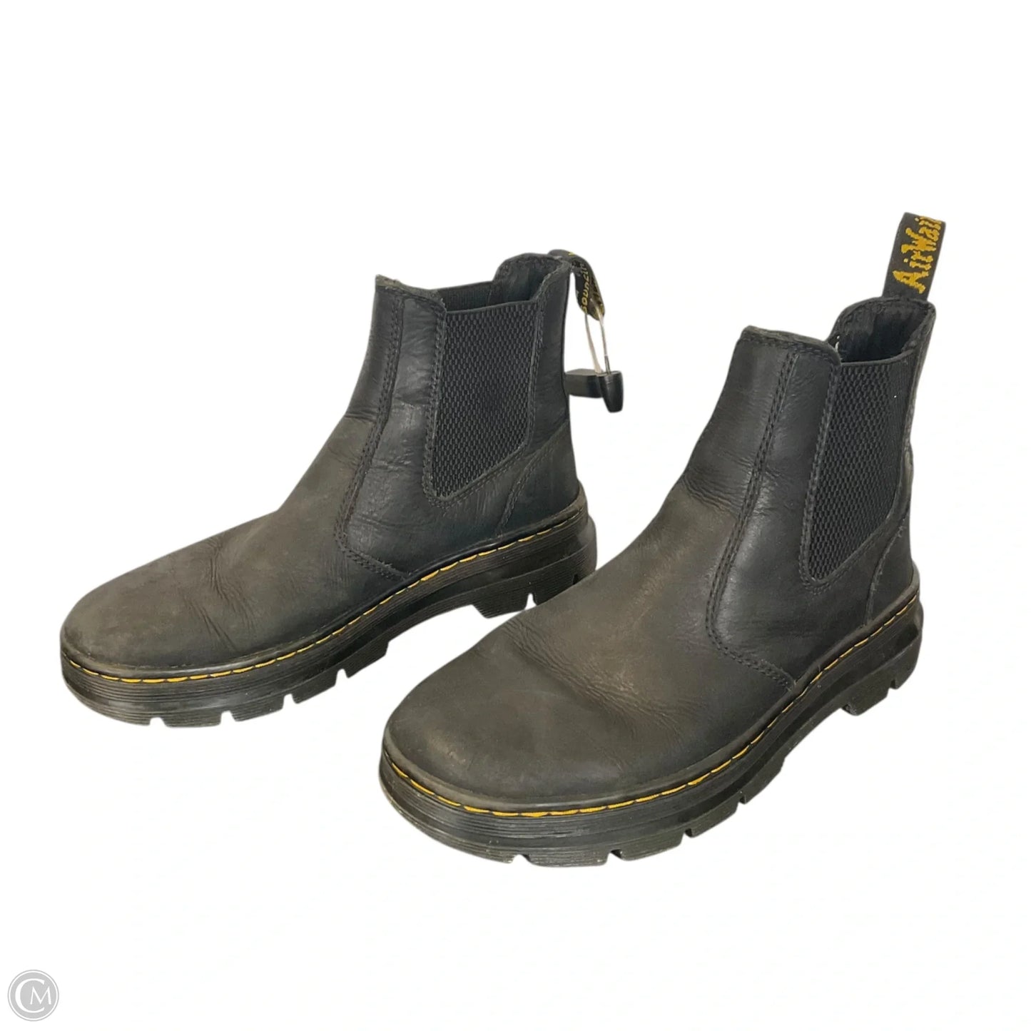 Boots Ankle Heels By Dr Martens In Black, Size: 7