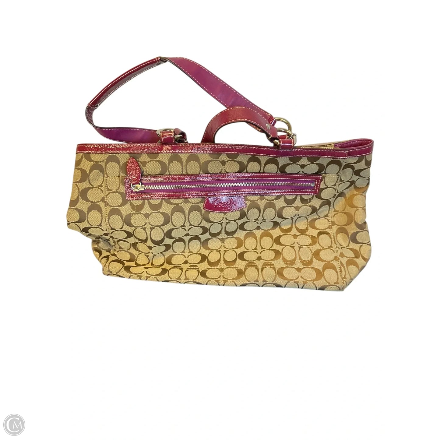 Handbag Designer By Coach, Size: Large