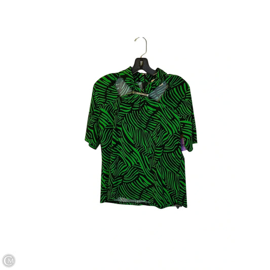 Top Short Sleeve By Michael By Michael Kors In Green, Size: L