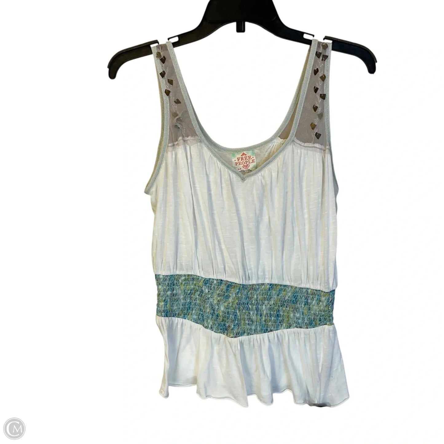 Top Sleeveless By Free People In White, Size: S