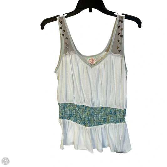 Top Sleeveless By Free People In White, Size: S